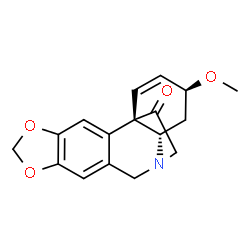 (5α,13β,19α)-1,2-Didehydro-3β-methoxycrinan-11-one structure