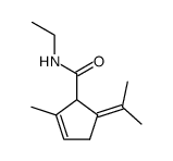 2-Cyclopentene-1-carboxamide,N-ethyl-5-isopropylidene-2-methyl- (8CI)结构式