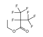 ethyl 2,3,3,3-tetrafluoro-2-(trifluoromethyl)propanoate Structure