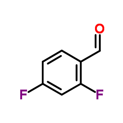 2,4-Difluorobenzaldehyde Structure