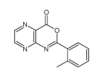 2-(2-Methylphenyl)-4H-pyrazino[2,3-d][1,3]oxazin-4-one结构式