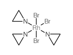 Rhodium,tris(aziridine)tribromo-结构式