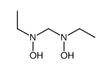 N-ethyl-N-[[ethyl(hydroxy)amino]methyl]hydroxylamine Structure