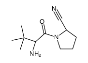 (2S)-1-[(2S)-2-amino-3,3-dimethylbutanoyl]pyrrolidine-2-carbonitrile结构式