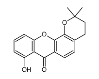 Cyclocalophyllin B Structure