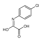 (4-氯苯基)氨基](氧代)乙酸结构式