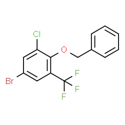 1-(Benzyloxy)-4-bromo--6-chloro-2-(trifluoromethyl)benzene picture