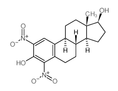 Estra-1,3,5(10)-triene-3,17-diol,2,4-dinitro-, (17b)- (9CI) picture