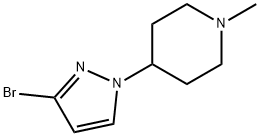 4-(3-Bromo-1H-pyrazol-1-yl)-1-methylpiperidine picture