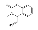 4-methanimidoyl-3-methyl-4H-1,3-benzothiazin-2-one Structure