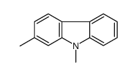 2,9-dimethylcarbazole Structure