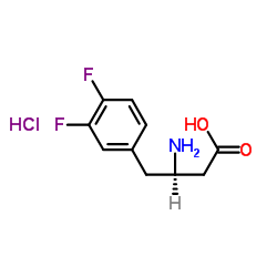 (R)-3-氨基-4-(3,4-二氟苯基)丁酸图片