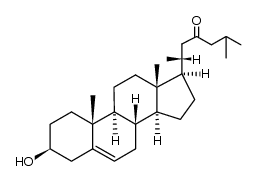 3β-hydroxycholest-5-en-23-one结构式