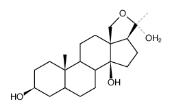 18,20-Epoxy-5α-pregnane-3β,14β,20-triol picture