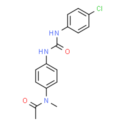 N-(4-{[(4-Chlorophenyl)carbamoyl]amino}phenyl)-N-methylacetamide picture