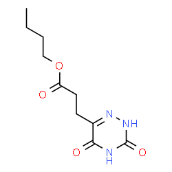 butyl 3-(3,5-dioxo-2,3,4,5-tetrahydro-1,2,4-triazin-6-yl)propanoate picture