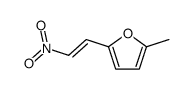 2-methyl-5-(2-nitroethenyl)furan Structure