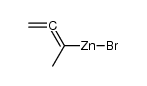 H2C=C=C(CH3)ZnBr Structure