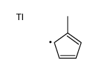 (1-methylcyclopenta-2,4-dien-1-yl)thallium结构式