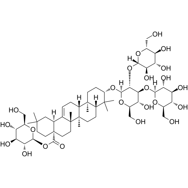 辽东楤木皂苷v结构式