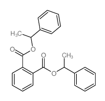 bis(1-phenylethyl) benzene-1,2-dicarboxylate Structure