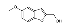 (5-Methoxy-1-benzofuran-2-yl)methanol structure