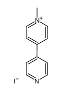 N-methyl-4,4'-bipyridinium diodide Structure