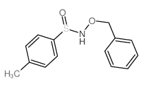 4-methyl-N-phenylmethoxy-benzenesulfinamide Structure