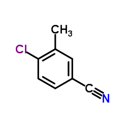 4-Chloro-3-methylbenzonitrile Structure