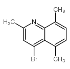 4-Bromo-2,5,8-trimethylquinoline结构式