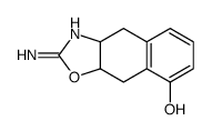 2-amino-3a,4,9,9a-tetrahydrobenzo[f][1,3]benzoxazol-8-ol Structure