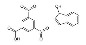 3,5-dinitrobenzoic acid,1H-inden-1-ol结构式