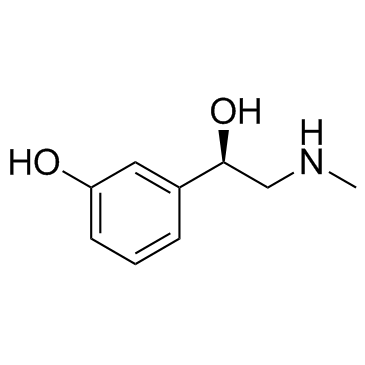 (R)-(-)-Phenylephrine Structure