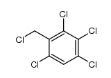 2,3,4,6-tetrachloro-benzyl chloride结构式