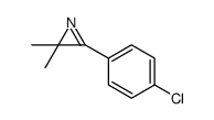 3-(4-chlorophenyl)-2,2-dimethylazirine Structure