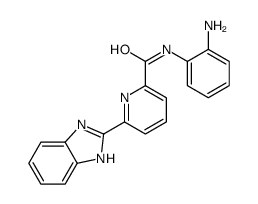 N-(2-aminophenyl)-6-(1H-benzimidazol-2-yl)pyridine-2-carboxamide Structure