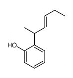 2-hex-3-en-2-ylphenol结构式