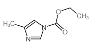 1H-Imidazole-1-carboxylicacid, 4-methyl-, ethyl ester结构式