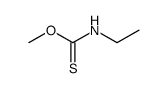 N-ethyl O-methyl thiocarbamate Structure