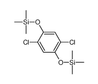 (2,5-dichloro-4-trimethylsilyloxyphenoxy)-trimethylsilane Structure