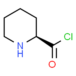 2-Piperidinecarbonyl chloride, (S)- (9CI)结构式