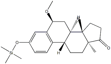 6α-Methoxy-3-[(trimethylsilyl)oxy]estra-1,3,5(10)-trien-17-one picture