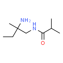 Propanamide,N-(2-amino-2-methylbutyl)-2-methyl-,(+)-结构式