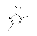 1H-Pyrazol-1-amine,3,5-dimethyl-(9CI) Structure