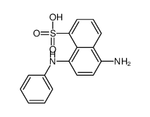 5-amino-8-anilinonaphthalene-1-sulfonic acid Structure