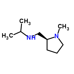 N-{[(2S)-1-Methyl-2-pyrrolidinyl]methyl}-2-propanamine Structure