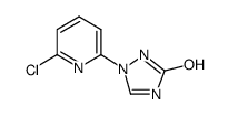 1-(6-CHLOROPYRIDIN-2-YL)-1H-[1,2,4]TRIAZOL-3-OL Structure