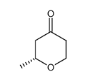 (R)-2-Methyltetrahydropyran-4-one结构式