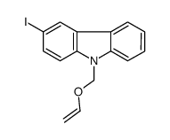 9-(ethenoxymethyl)-3-iodocarbazole结构式