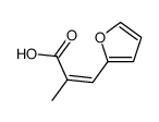 3-(furan-2-yl)-2-methylprop-2-enoic acid Structure